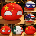 30cm Countryball Plush Toys Kawaii Stuffed Pillow Polandball European Union East Germany Canada Italy Switzerland Kid Room Decor. 