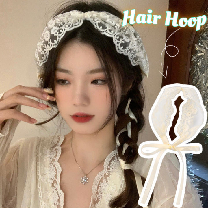 Fairy%20Lace%20Wide%20Hair%20Band%20-%20Spring%20Summer%20Headscarf%20-%20Adjustable%20Hair%20Styling%20Tools%20-%20French%20Ribbon%20Headband%20-%20Sweet,%20Pastoral%20Style,%20Korean,%20Elegant%20-%20Popular%20Hair%20Accessories%20-%20Image%202