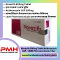 Novazith 500mg Tablet Azithromycin USP - LEON Pharmaceuticals, 1 Box. 