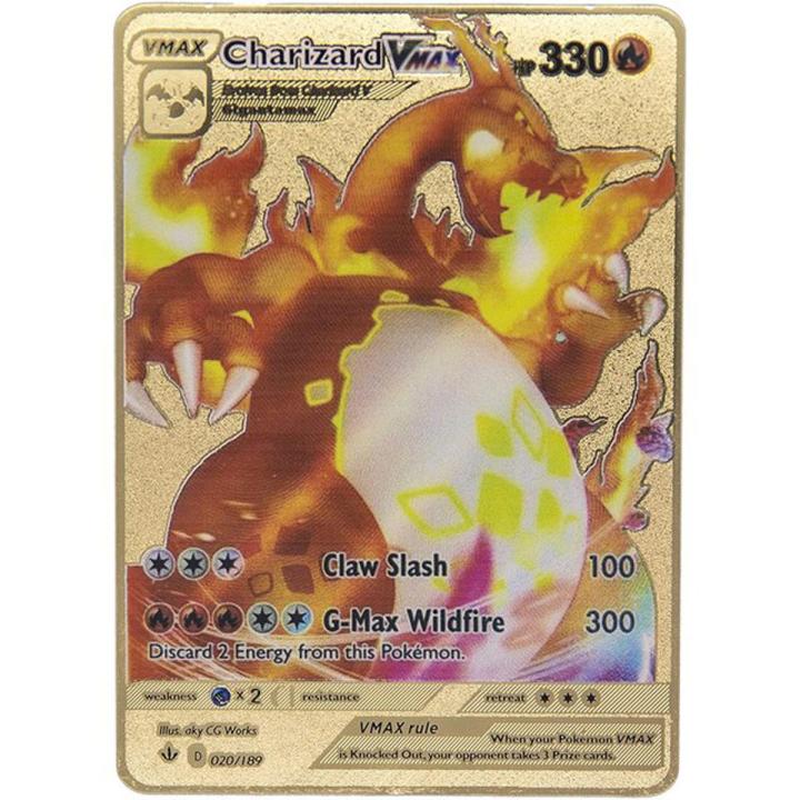 pokemon metal cards charizard vmax Crystalcommerce - 020/189 cementing its place as a must gold pokemon cards charizard vmax