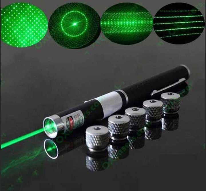 5 in 1 Green Laser Pointer Pen Light