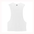Men's Fitness Sleeveless Vest With Extreme Dropped Armhole Crew Neck Regular Fit Shirts TaTops. 
