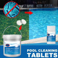 Pool Chlorine Tablets for Small Pool Hot Tub Spa Pools Water Cleaning Tablets Efficient Cleaning.