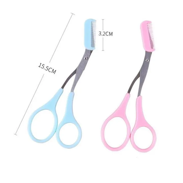 OMQAIO%203PCS%20Beauty%20Makeup%20Grooming%20Eyebrow%20Eye%20Cosmetic%20Tool%20Eyebrow%20Trimmer%20Hair%20Remover%20Comb%20Eyelash%20Hair%20Clips%20-%20Image%204