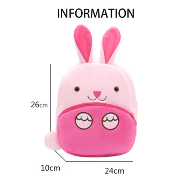 10x11%20Inches%20Toddler%20Plush%20Pink%20Rabbit%20Backpack%20Cute%20Baby%20Backpacks%20for%20Boy%20Girl%20Mini%20Backpack%20Preschool%20Baby%20Schoolbag%20-%20Image%204