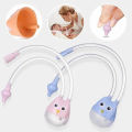Newborn Baby Nasal Aspirator Baby Nose Cleaner Cartoon Kids Suction Tool Protection Health Care Infant Safe Mouth Nasal Suction Devic. 