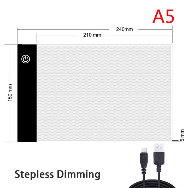 Stepless%20Dimming%20LED%20Light%20Pad%20for%20diamond%20painting%20Artcraft%20Tracing%20Light%20Box%20Digital%20Tablets%20Painting%20writing%20Drawing%20Tablet%20-%20Image%202