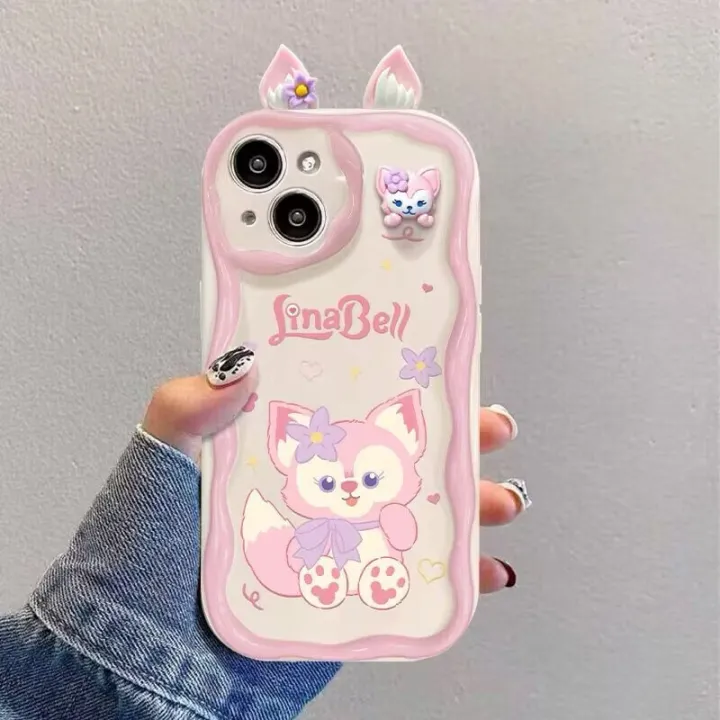 Phone%20Case%20For%20Redmi%20Note%2012%20Plus%205G%2012%2012S%2010%2010T%2011T%205G%2010S%2011S%208%209%20POCO%20M3%20M4%20Pro%20Back%20Cover%20Casing%20Angel%20Eyes%20Cute%203D%20Doll%20Ears%20Cartoon%20LinaBell%20StellaLou%20Cartoon%20Fashion%20Soft%20Trendy%20Silicone%20Anti-falling%20Shockproof%20Wavy%20Edge%20-%20Image%206
