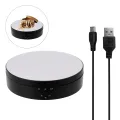 360 Degree Electric Rotating Turntable Display Stand for Photography Video Shooting Props Jewelry Display Turntable. 