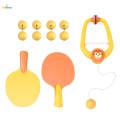 Indoor Hanging Table Tennis Self Training Table Tennis Suspended Tennis Ball Trainer for Improve Hand Eye Coordination Training Equipment. 