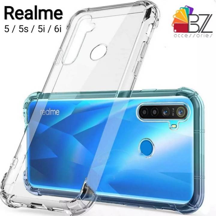 Transparent Back Cover for Realme 5i/6i - Keep Your Realme Phone Protected with a Durable Transparent Cover