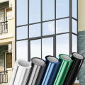 Anti Look Window Privacy Film Adhesive Vinyl Mirror Foil One Way Car Glass Screen Stickers Rolls Anti UV House Protection Tools. 