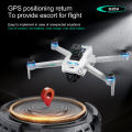 S159 Drone G.P.S 5G Screen Remote Control 4K Dual Camera 360° Obstacle Avoidance with Built-in 5 inch Remote Display. 