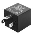 FORIDE 2PC 12V 3Pin Car Flasher Relay CF13 JL-02 Fix LED Light Turn Signal Indicator Hyper Flash.