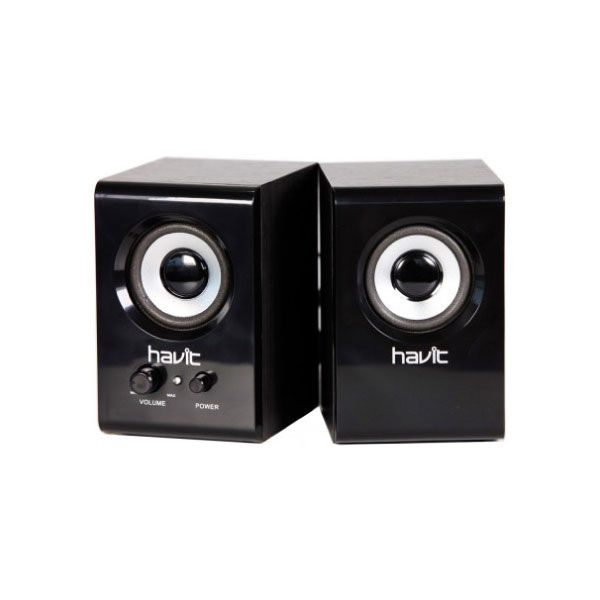 HV-SK490 Wooden AC Power Speaker - Black