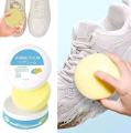 White Shoe Cleaning Cream All Season Multifunctional Cleaner Household Canvas Sports Shoes Cleaning Tool With Wipe Sponge.
