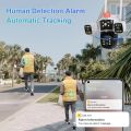 LS VISION 8K 10X Zoom WiFi IP Camera Outdoor Three screen 360° View PTZ Cam AI Tracking CCTV Video Surveillance Security Cameras.