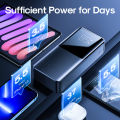 Joyroom JR-T015 15W Fast Charging 30000mAh Big Capacity Power Bank -Black.