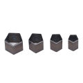Leather Cutting Mold, Clean Cutting Leather Punching Dies Set 4Pcs Strong for Craft. 