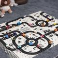 Road Mat Children Traffic Car Map Boy Girls Educational Toy Road Plastic Carpet Baby Play Mat for Baby Mats City Kids Toys Games. 