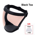 Anti-Fog Full Face Shield With Filters Kitchen Oil-Splash Face Mask Work Protection Mask Safety Glasses Protective Cover Mask. 