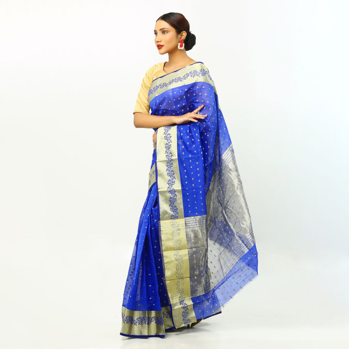 Deep%20-%20Blue%20Color%20Comfortable%20Semi%20Katan%20Saree%20for%20Women%20Without%20Blouse%20Piece%20-%20Home%20Office%20Partywear%20-%20Suitable%20for%20Every%20Occasion%20-%20Image%202