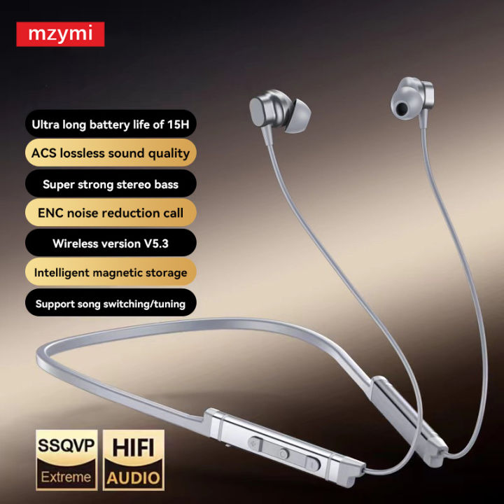 mzymi%20BS09%20ENC%20Earphone%20Neckband%20Sport%20Running%20InEar%20Headphone%20Bluetooth5.3%20HiFi%20Stereo%20Headset%20200H%20Standby%20For%20XIAOMI%20-%20Image%207