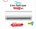 Midea Inverter 2 Ton Ac Split Type Air Conditioner 10 Year Compressor Official Warranty. 