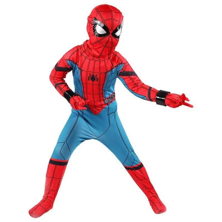 New%20Kids%20Spiderman%20Dress%20Costume%20Marvel%20Avengers%20-%20Image%206