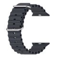T800 Ultra/T800 Ocean Silicone Watch Band For i Watch Ultra/Series 3,4,5,6,7,8 (49mm/42mm,44mm,45mm) Strap - Watch Strap - Smart Watch Belt. 