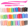 Children's Clay Set Crafts Air Dryer Plaything DIY Colorful Polymer Kit Modeling Foaming Powder Kid Toys. 