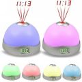 Whole Sale 7 Colors LED Change Star Night Light Magic Projector Backlight Alarm Clock Home Decor Decoration 2022 New.