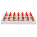 Mechanical Keyboard Switch, 35 Pieces Plastic Red Switch for Mechanical Keyboards. 