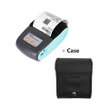 Thermal Receipt Printer (58mm), Portable POS Printer with USB and Bluetooth, compatible with Android/iOS/Windows. Ideal for supermarkets and retail stores. Supports direct thermal printing for bills and tickets, compatible with ESC/POS | Nadra-PT210. 