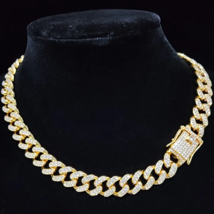 Men%20Women%20Hip%20hop%20Iced%20Out%20Bling%20Chain%20Necklace%20High%20quality%2013mm%20width%20Miami%20Cuban%20Chain%20HipHop%20Necklaces%20Fashion%20Jewelry%20-%20Image%205