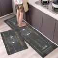 Sale Kitchen Mat Living Room Anti-slip Antifouling Rugs Tableware Pattern Entrance Doormat Bathroom Door Floor Mats-1piece 40x120cm. 