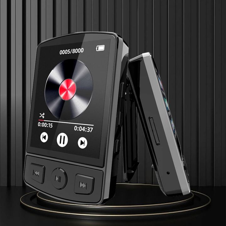 MP3%20Player%20Music%20MP3%20Player%20HiFi%20Sound%20Bluetooth-Compatible%205.2%20Mini%20Music%20Player%20Button%201.8inch%20Screen%20with%20FM%20Radio%20E-Book%20-%20Image%202