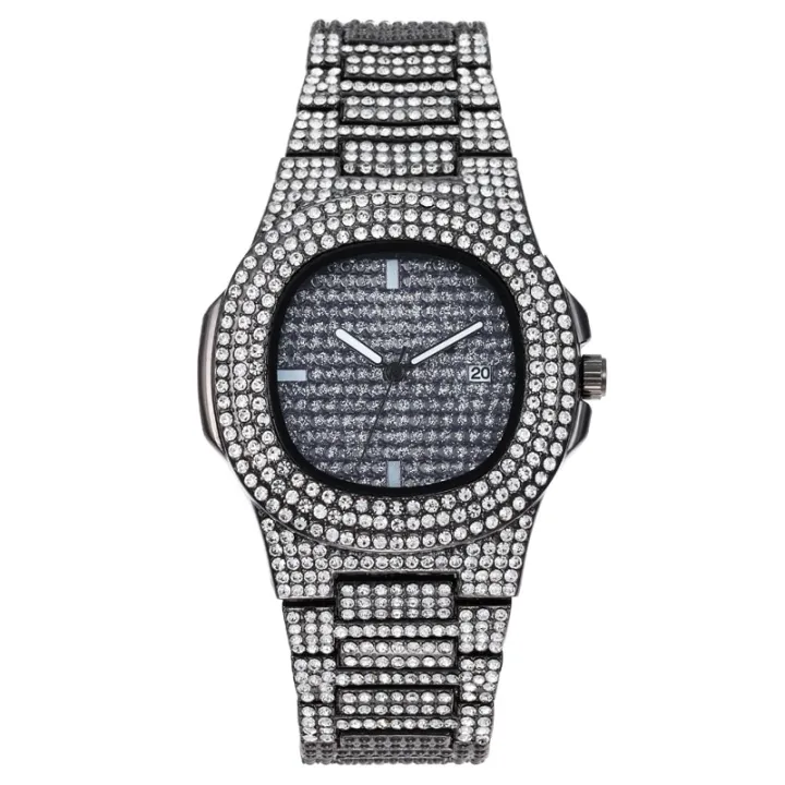Elegant%20Luxury%20Full%20Diamond%20Quartz%20Watch%20Women's%20Fashion%20Casual%20Full%20Diamond%20Wristwatch%20for%20Ladies%20Girl%20-%20Image%205