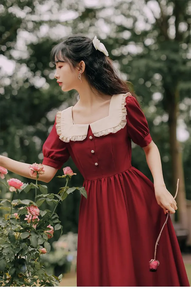 New Summer French Retro Fairy Dress Court Retro Easy Matching Fashion Temperament Goddess Style Short Sleeve Dress | Daraz.com.bd New Summer French Retro Fairy Dress Court Retro Easy Matching Fashion Temperament Goddess Style Short Sleeve Dress | Daraz.com.bd