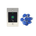 Waterproof Biometric Metal Fingerprint Access Control System RFID Reader optional for Power Supply Electric Magnetic door Lock. 