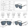 SO EI Fashion Double Bridges Square Sunglasses Women Retro Rivets Decoration Shades UV400 Men Gradient Trending Sun Glasses. 