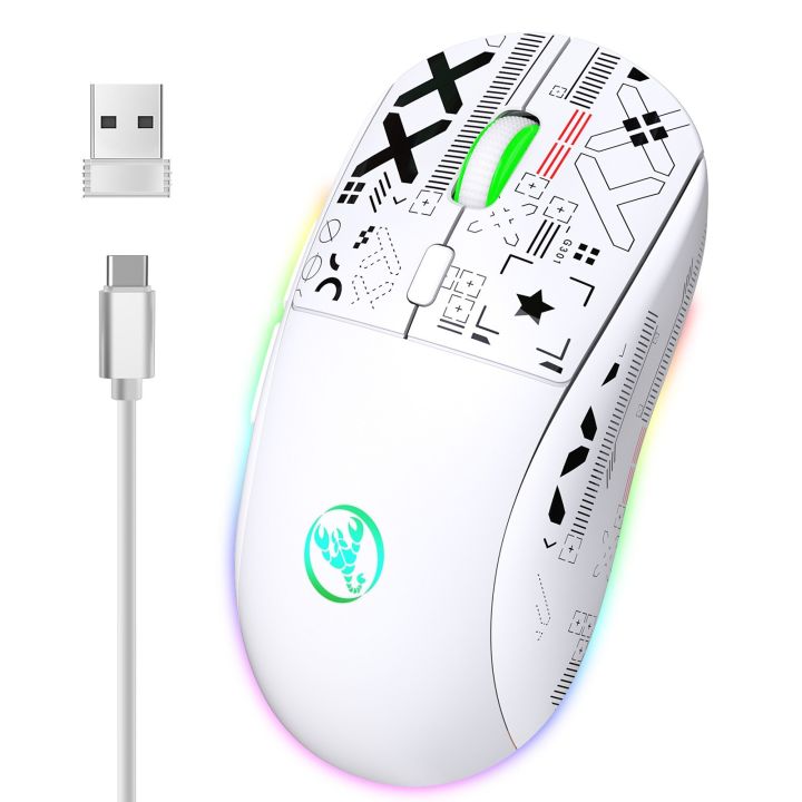 HXSJ%20T90%202.4G%20Wireless%20Mechanical%20Mouse%20RGB%20Gaming%20Mouse%20Ergonomic%20Design%2010%20Million%20Keystroke%20Lifetime%203600DPI%2011%20RGB%20Lighting%20Modes%20-%20Image%209