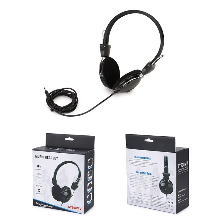 Soyto%20SY808MV%20Online%20Class%20Office%20Computer%20Headset,%20Cable%20Length:%201.6m,%20Color:%20Black%203.5mm%20-%20Image%204