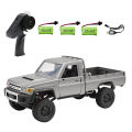 GC MN82PRO 1/12 Full Scale RC Car 2.4G 4WD Remote Control Off Road Pickup With LED Lights RC Rock Crawler Model Toy Gifts For Kids. 