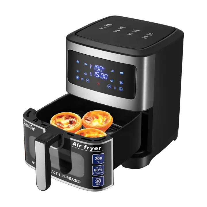 Sonifer%20SF-1028%20110v%20Electric%20Household%206.5%20Liter%201450W%20Non-stick%20Liner%20No%20Oil%20LED%20Display%20Smart%20Digital%20air%20Fryer%20-%20Image%203
