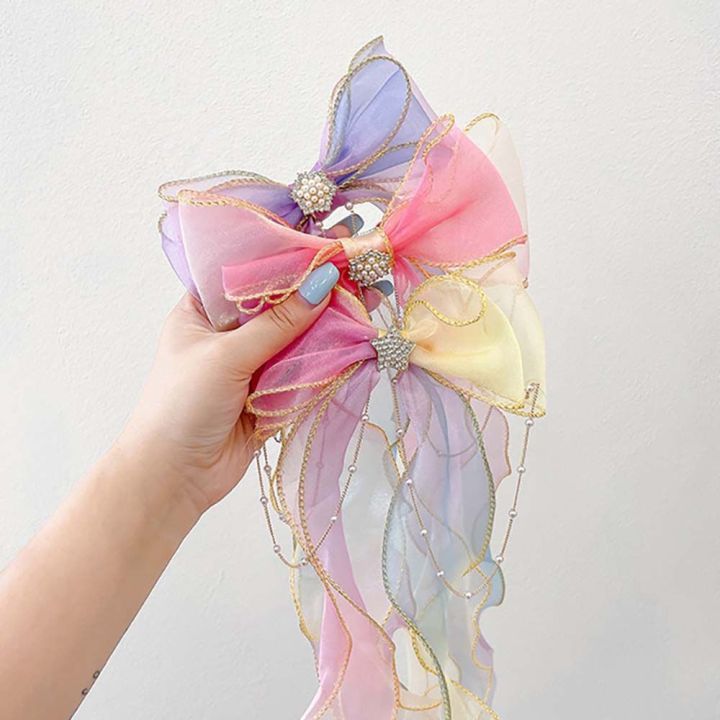ribbon%20hair%20tie%20hair%20clip%20ribbon%20korean%20style%20Sweet%20Girls%20Kids%20Bow%20Ribbon%20Princess%20Pearl%20Chains%20Blue%20Yellow%20Pink%20Hair%20Accessories%20Bow%20Hair%20Clips%20Korean%20Style%20Kids%20Hairpins%20Ribbon%20Bow%20Hairpins%20-%20Image%207