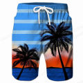 Tropics Sea Island y2k Beach Shorts Pants Men 3D Printed Surfing Board Shorts Summer Hawaii Swimsuit Swim Trunks Cool Ice Shorts.
