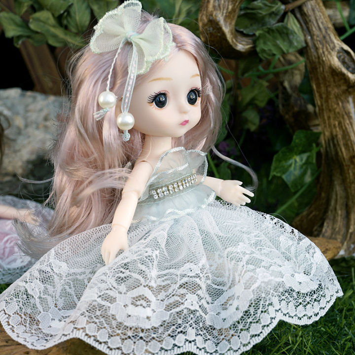 Cute%20Wedding%20Dress%20Princess%20Joint%20Doll%20Bag%20Pendant%20BJD%20Doll%20Little%20Girl%20Toy%20Children's%20Day%20Birthday%20Gift%20-%20Image%202