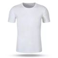 Sublimation Blank Quick Dry White T-shirt Summer Man Unisex O-neck Short SleeveTshirt Sports Clothing for Kids Adults Polyester.