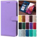 For Samsung J5 2017 SM-J530F Case Solid Color Leather Phone Case for Samsung Galaxy J5 J3 J7 A5 2017 2016 J2 Prime Wallet Cover.